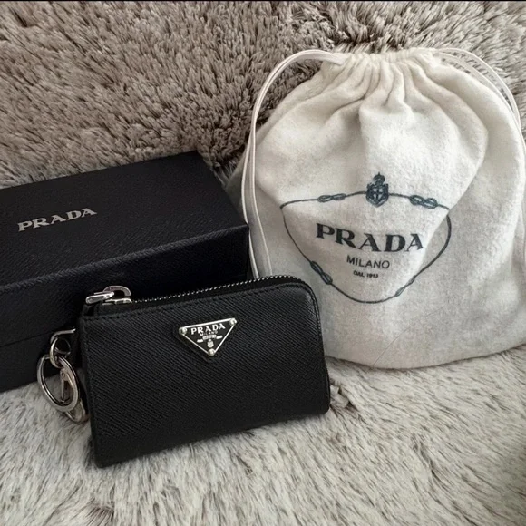 Prada Key/ Card Wallet - Picture 1 of 14